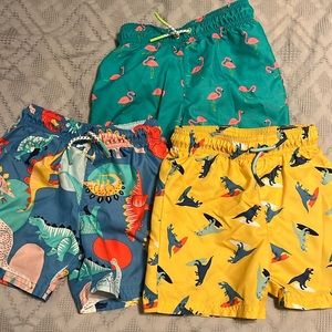 Gently used 3T swim trunks- selling 3 as a set.